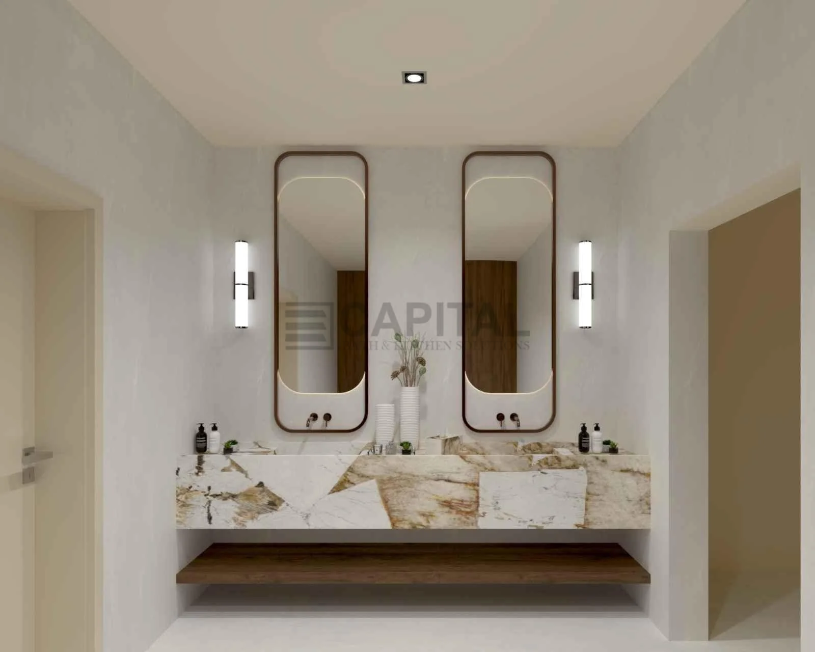 Al Barsha Majlis Bathroom 3D Design