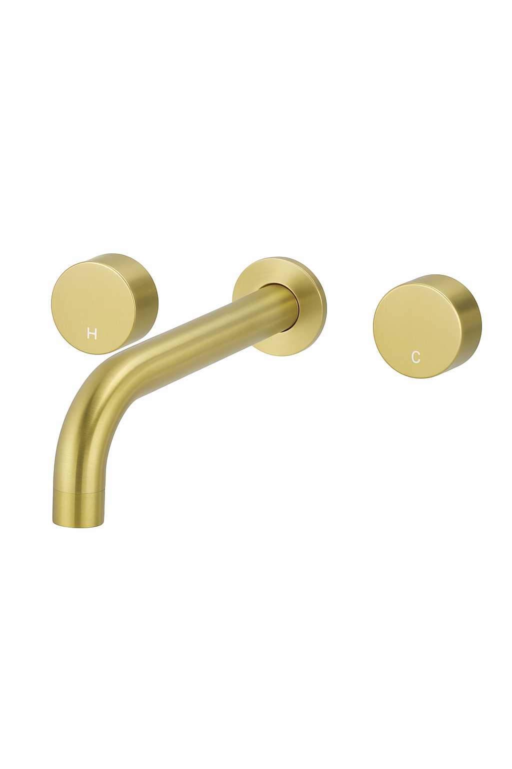 Circular Wall Taps Tiger Bronze