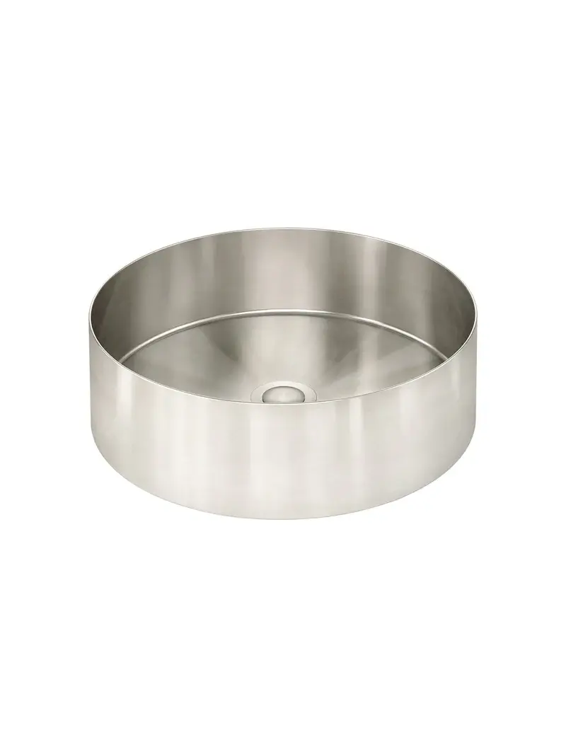 Steel Round Bathroom Basin 380 x 110