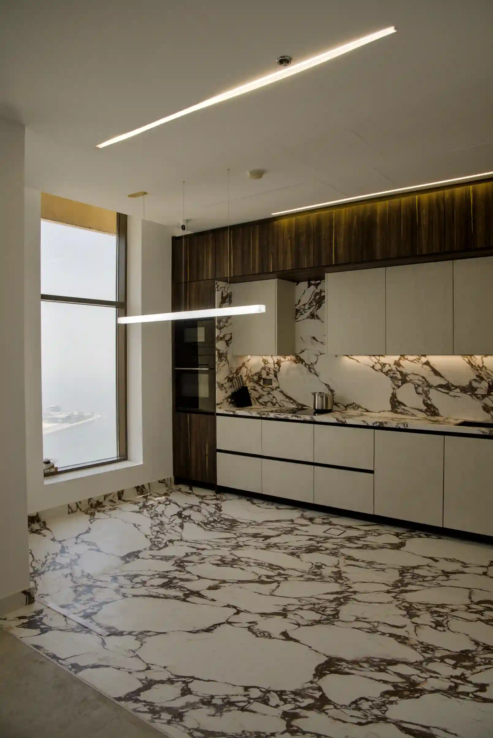 Dark Walnut Tall Units