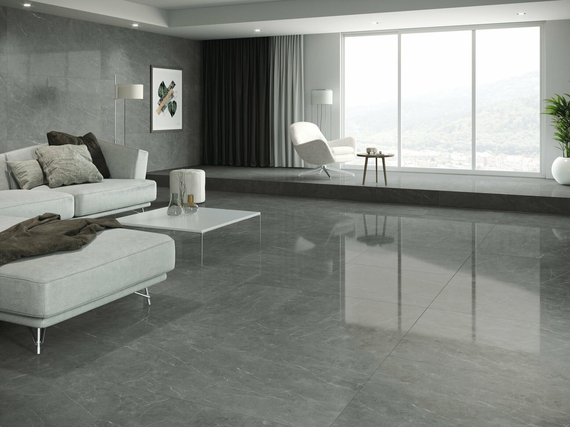 Tessino Black Natural Porcelain Tile