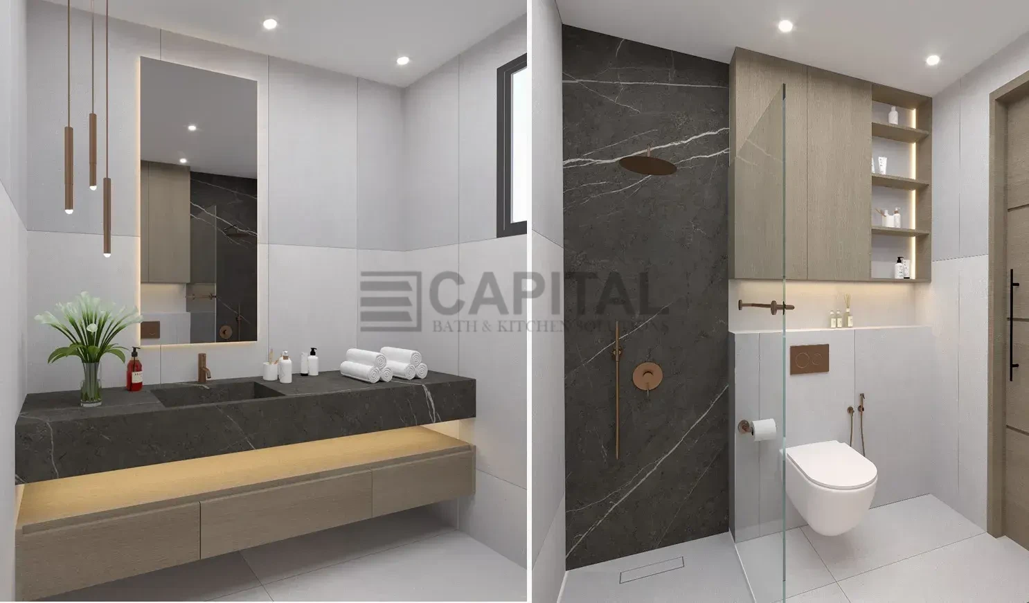 Kids Bathroom 1 3D Design