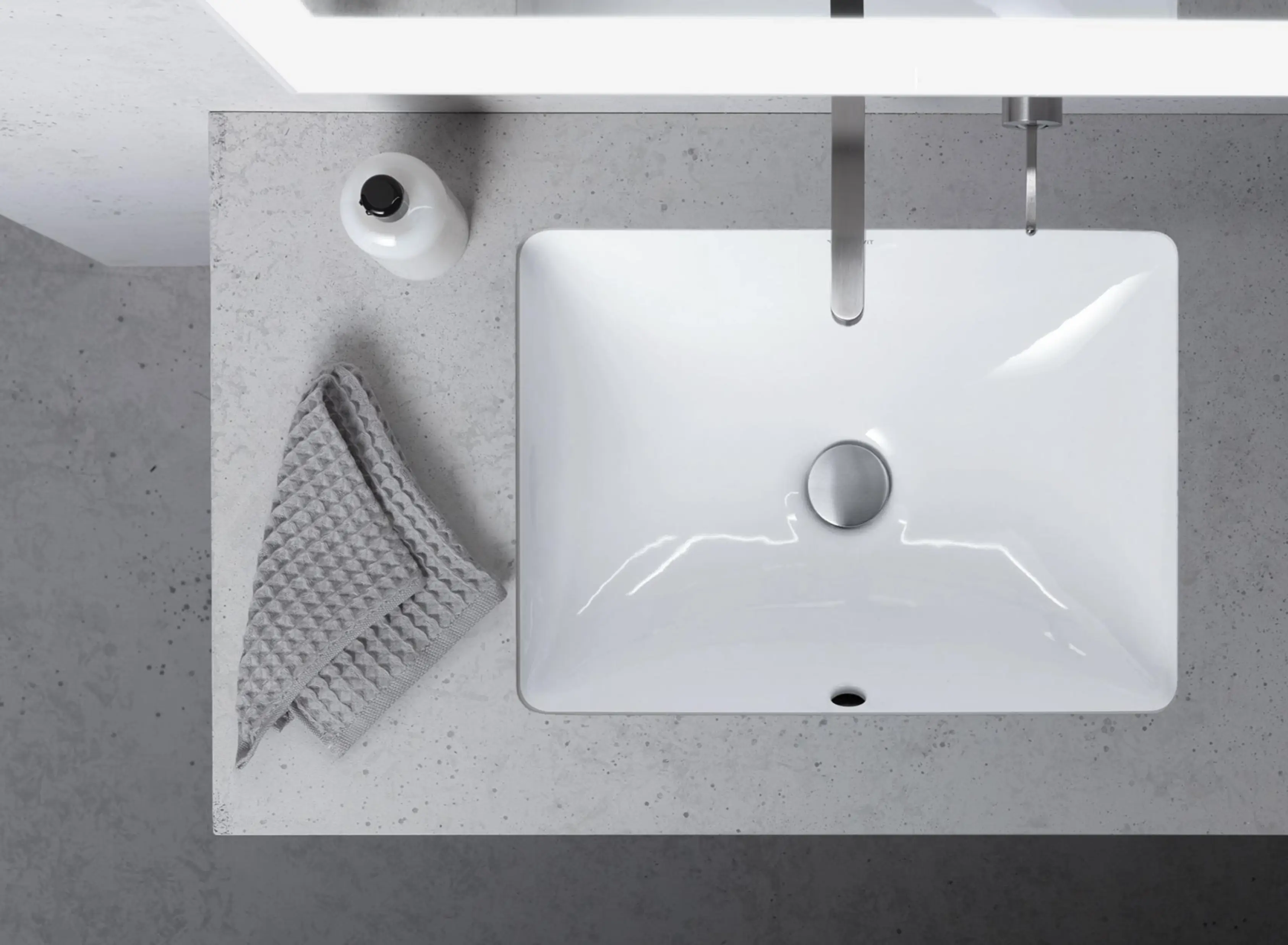 High-quality zero joint porcelain under-counter bathroom sink