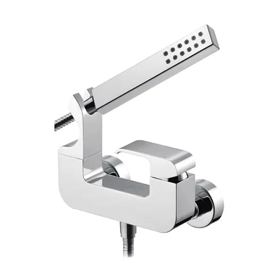 خلاط دش مع حامل ودش يدوي وخراطيم