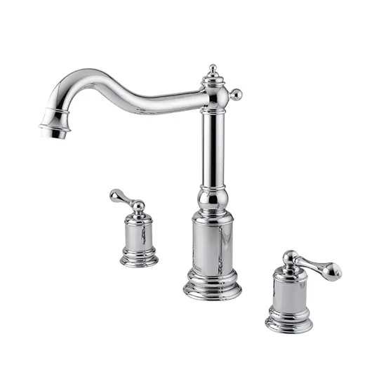 Two-Handle Basin Faucet (Swivel Spout)