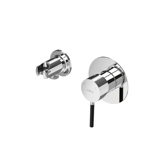 Wall mounted shower faucet set