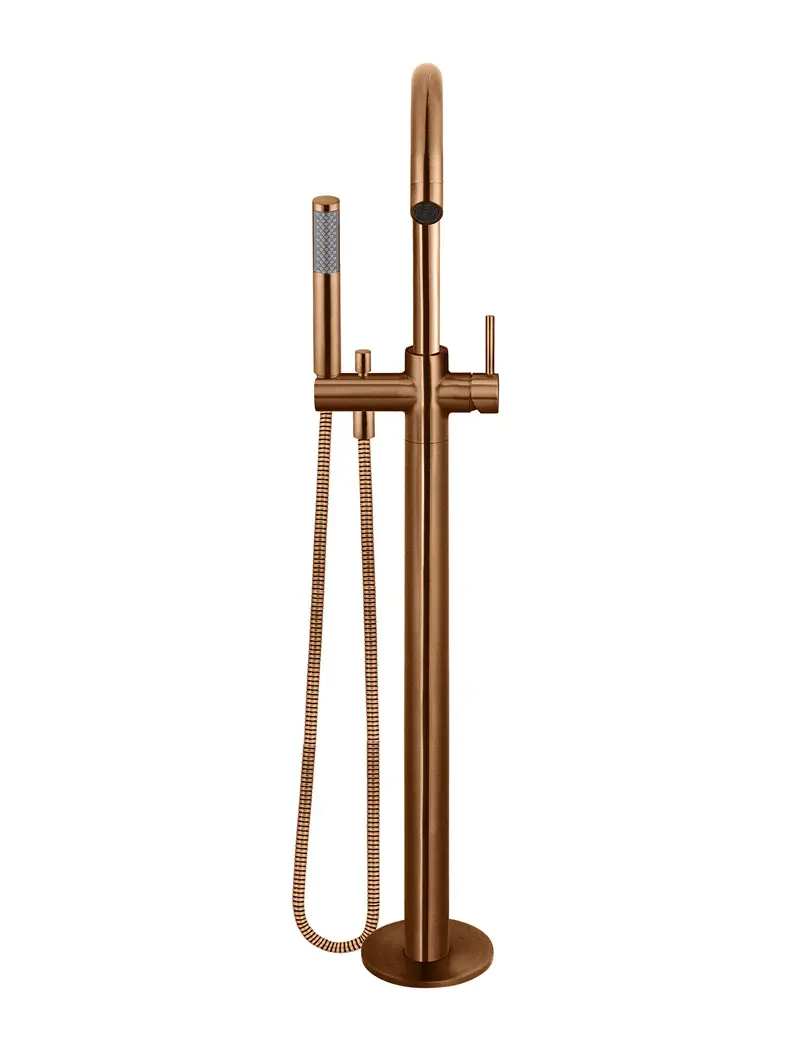 صنبور حمام دائري قائم بذاته ودش يدوي