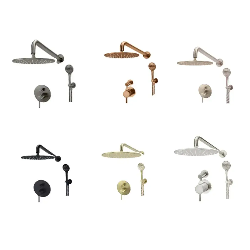 مجموعة دش مثبتة على الحائط