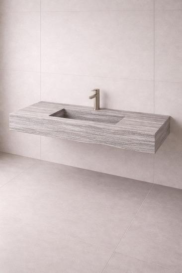 Slate Grey Integrated Basin