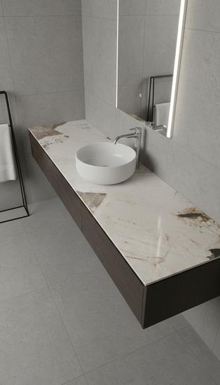 Modern Floating Porcelain Vanity Counter price without basin