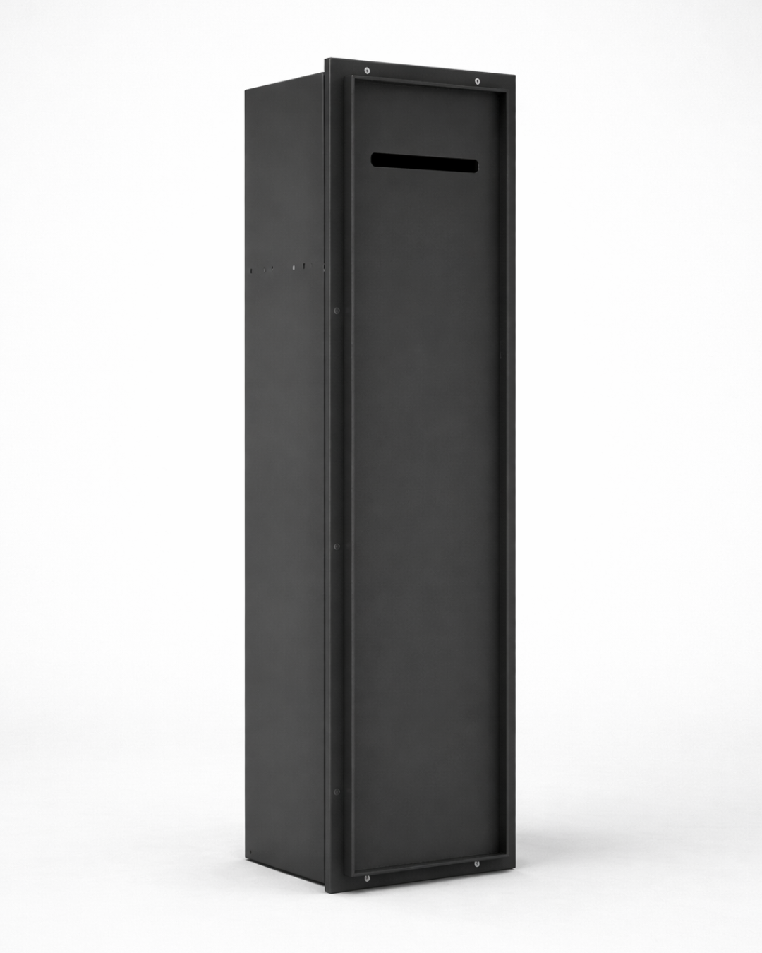 Premium Wall-Mounted Toilet Paper Holder with Pivot Door 