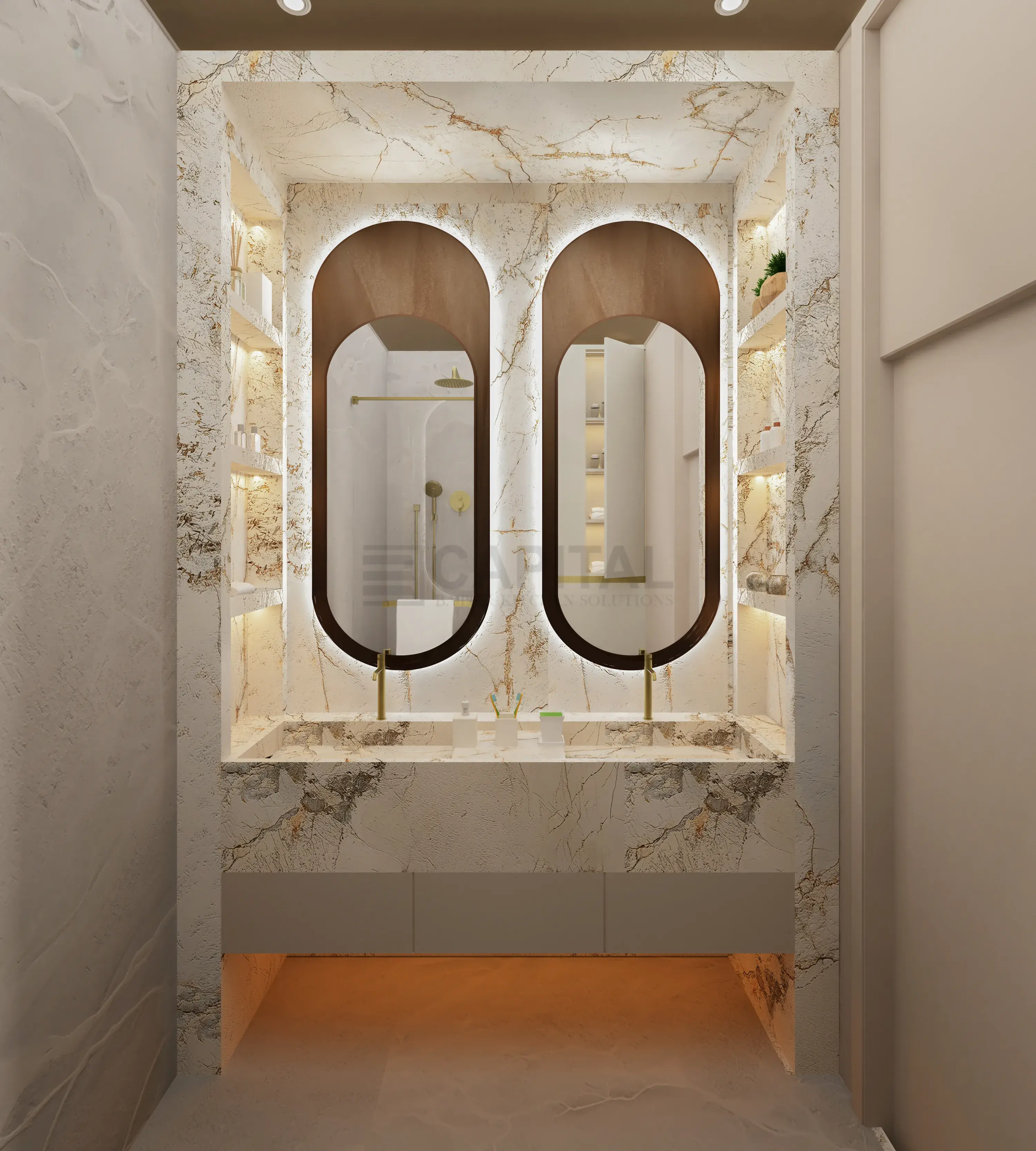 Innovative Porcelain Counter Design Concept