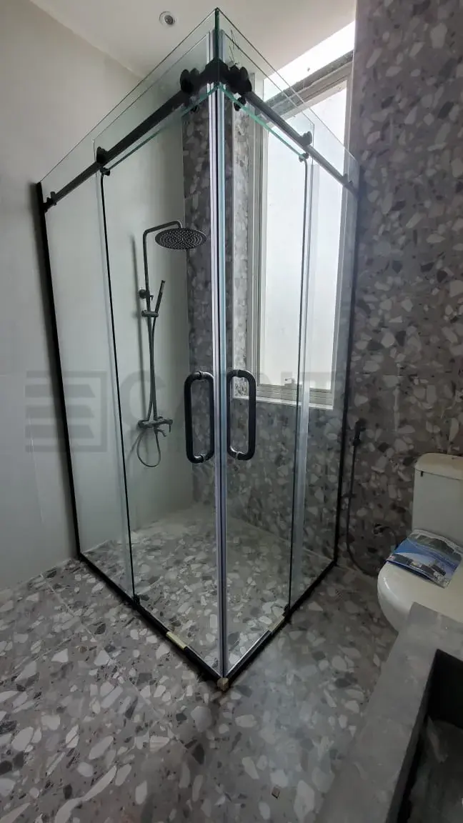 زجاج دش منزلق