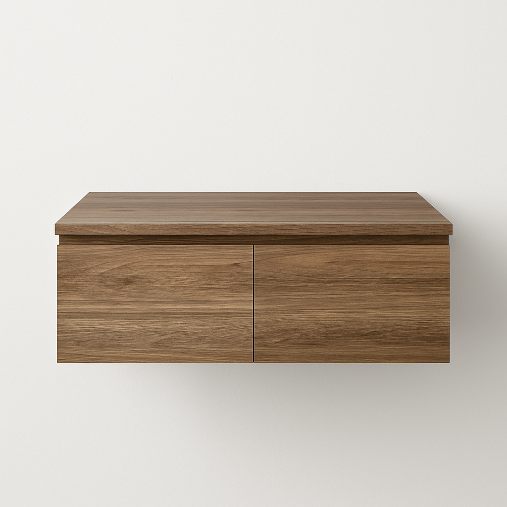 Floating Drawers With Moist Resistant Material