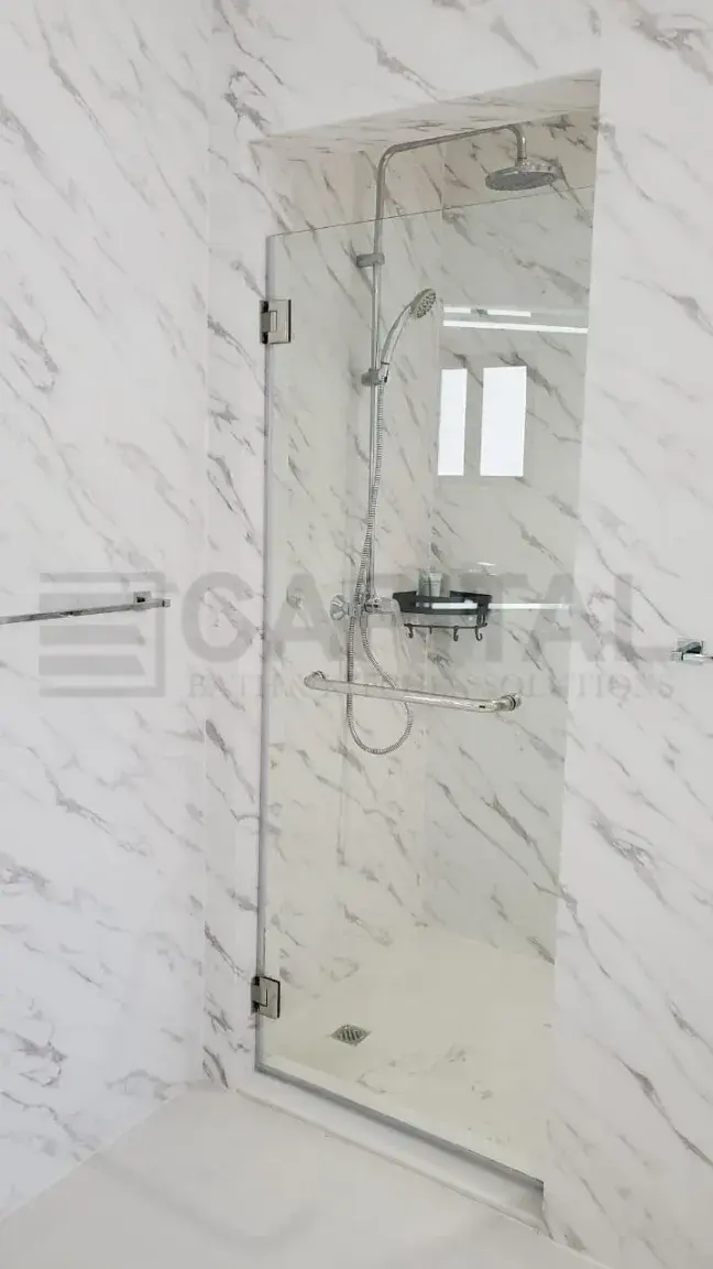 زجاج دش مفصلي