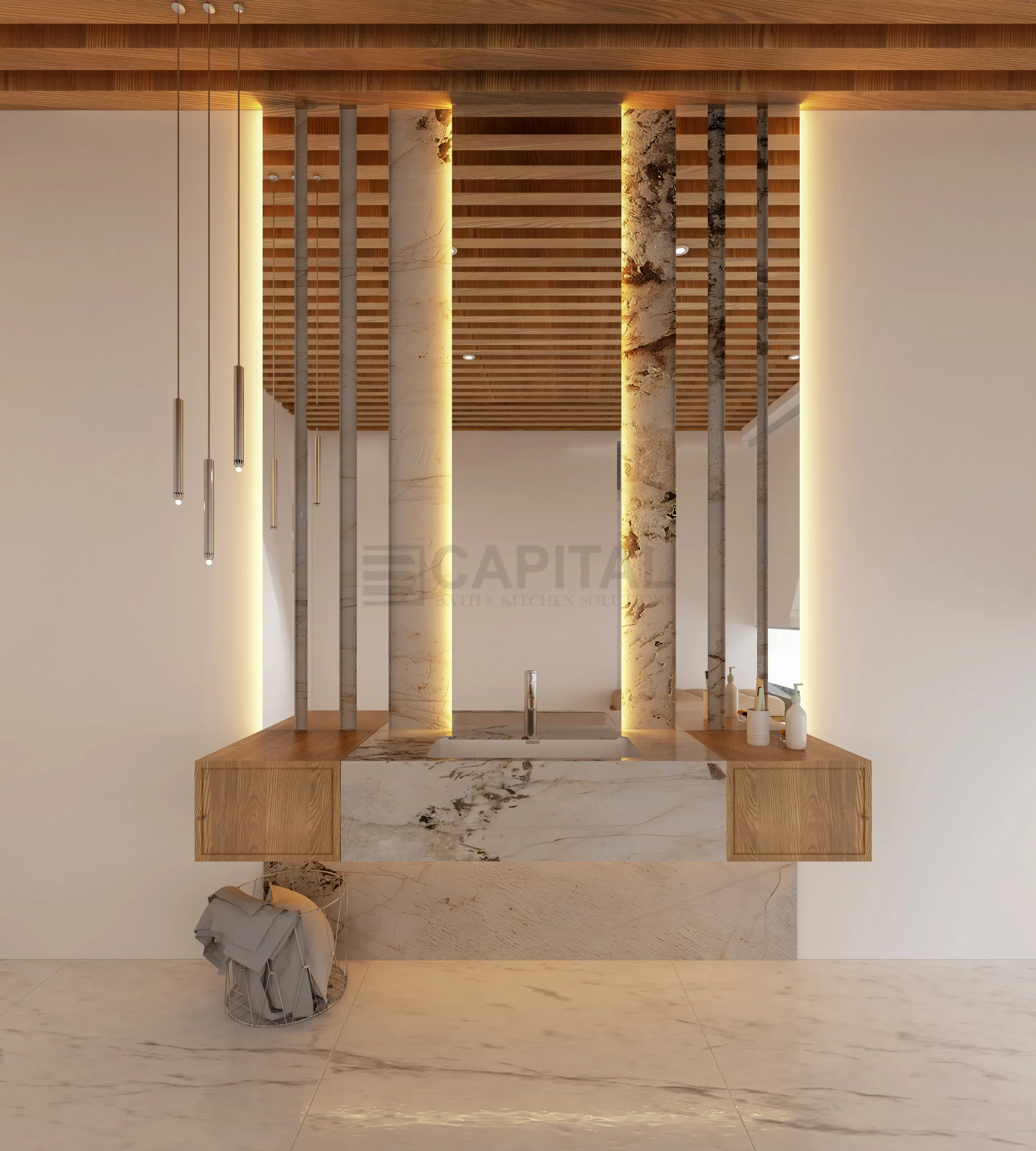 Innovative Porcelain Counter Design Concept