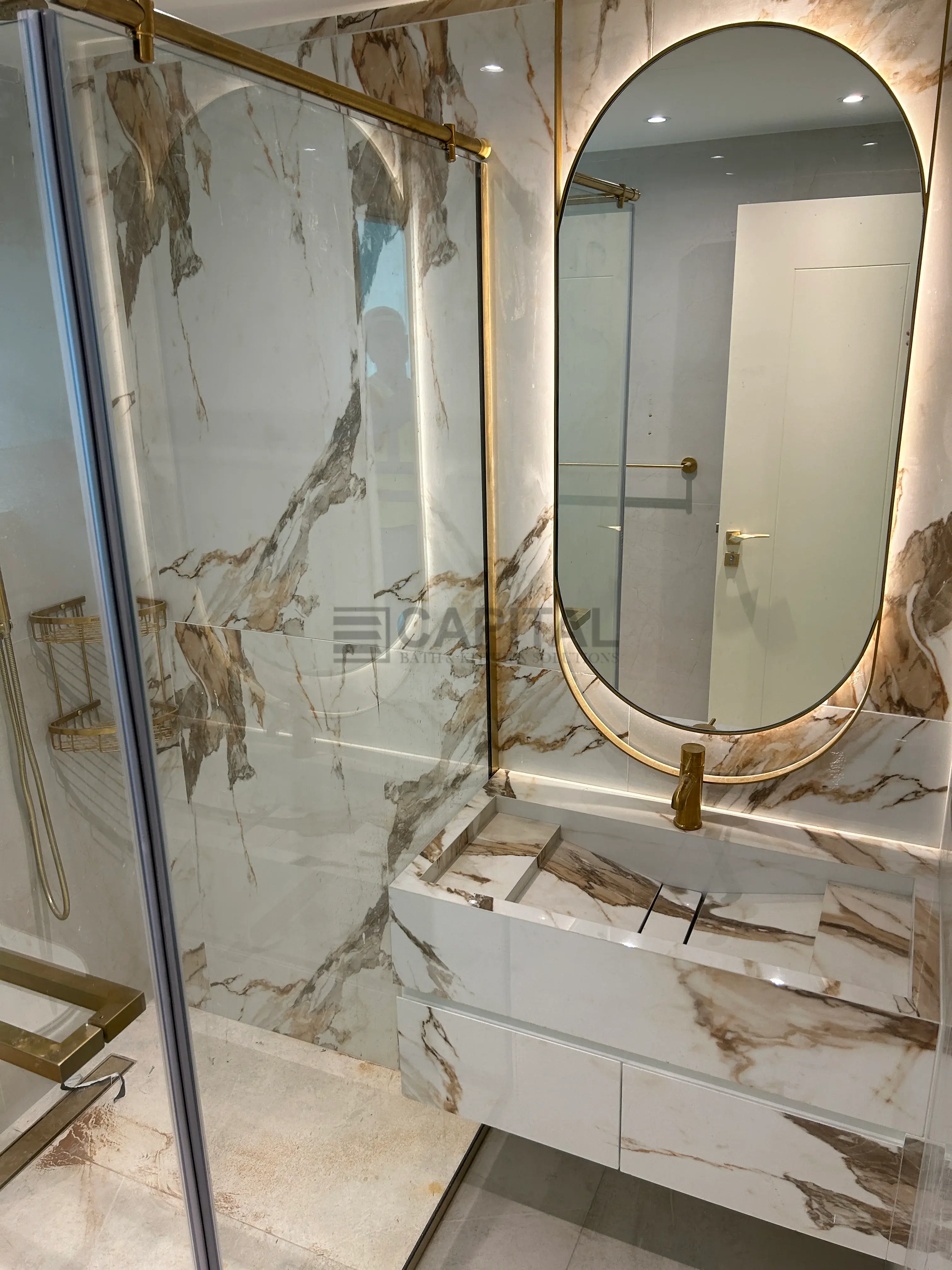 Porcelain Counter Nature Series Forest Beige