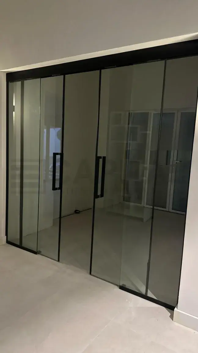 زجاج دش منزلق