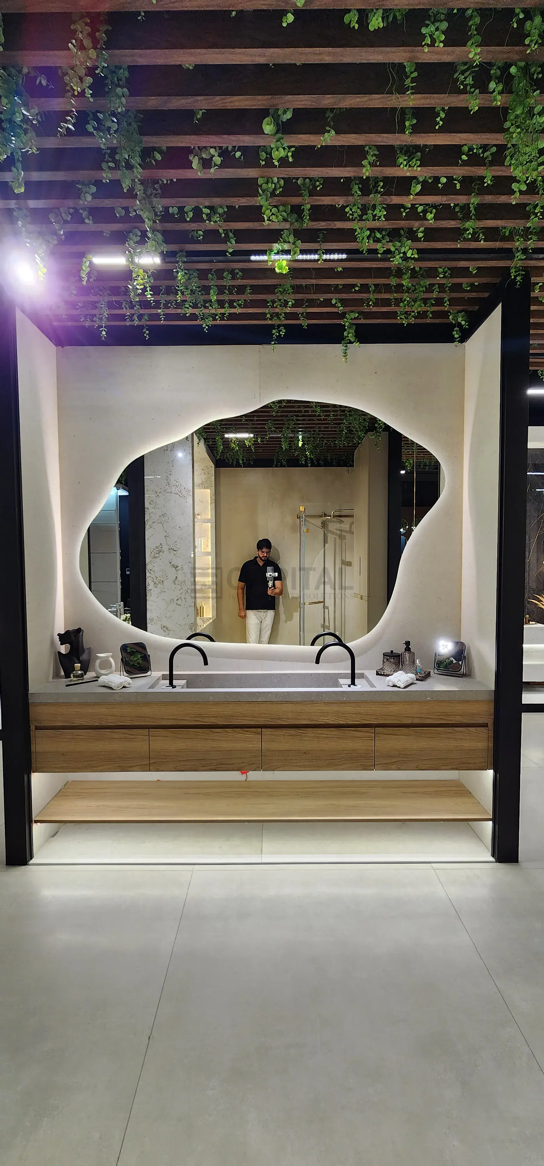 Porcelain Counter Nature Series Drifty Wood