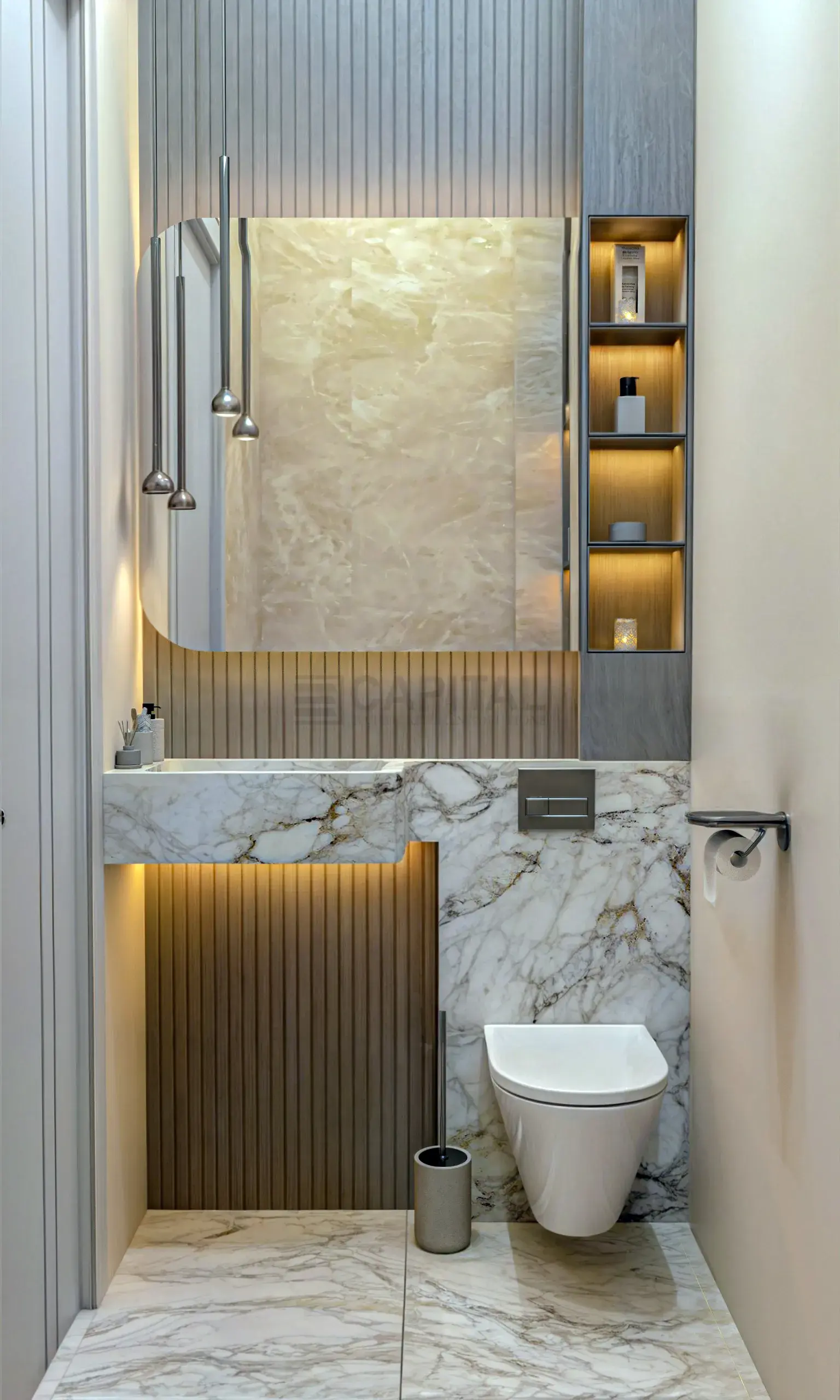 Innovative Porcelain Counter Design Concept