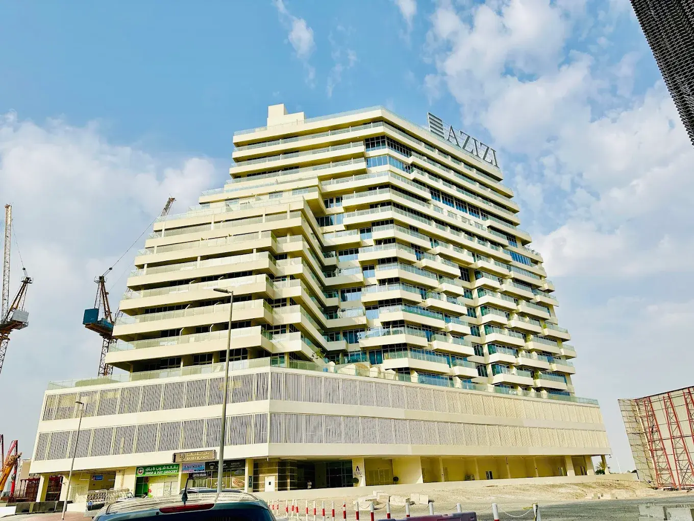 Luxury Renovation in Dubai – Master Bathroom, Kitchen & Powder Room Upgrade at Aliyah by Azizi 1 BHK