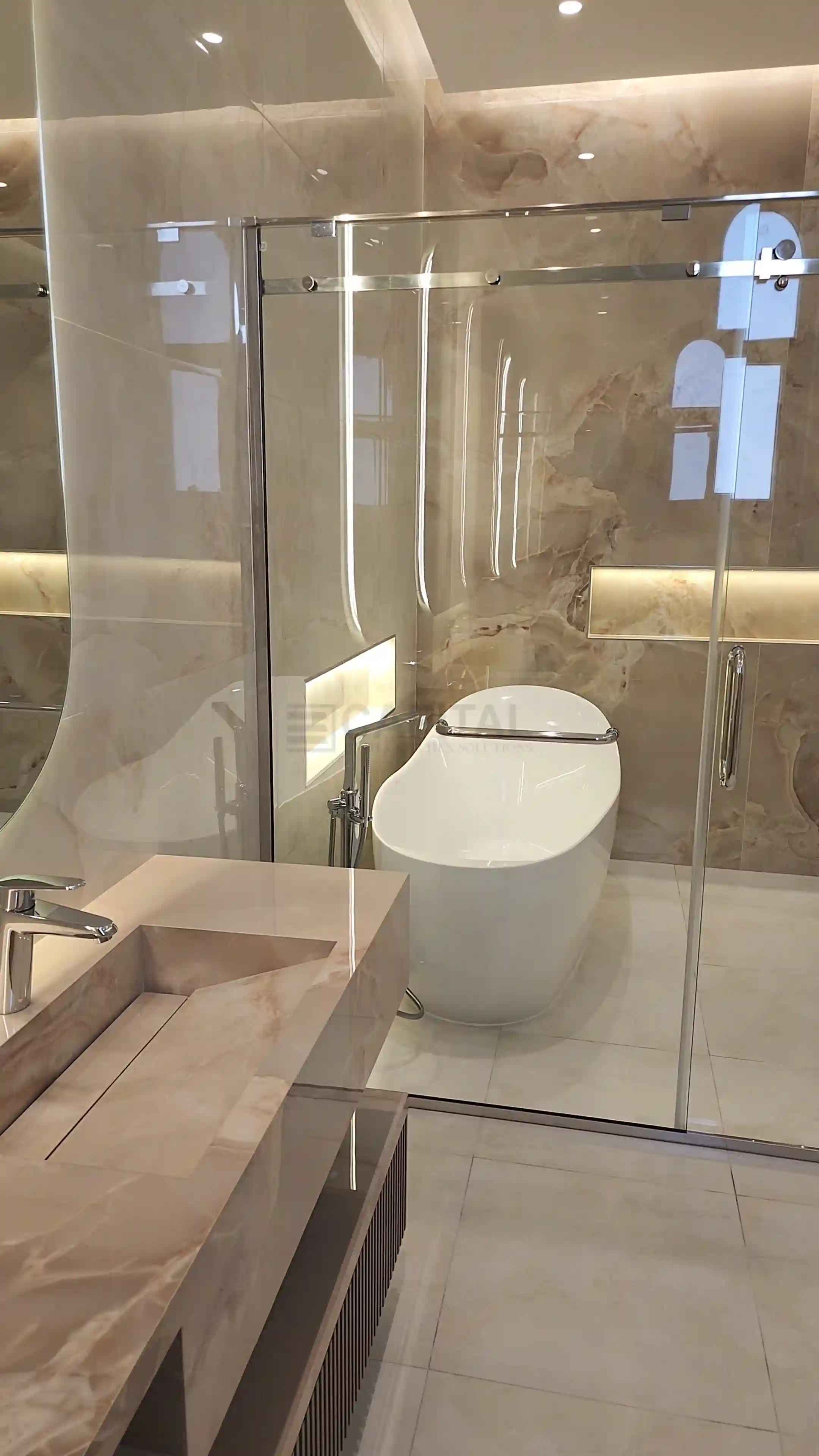 Al Khawaneej Master Bathroom - Vanity Detail