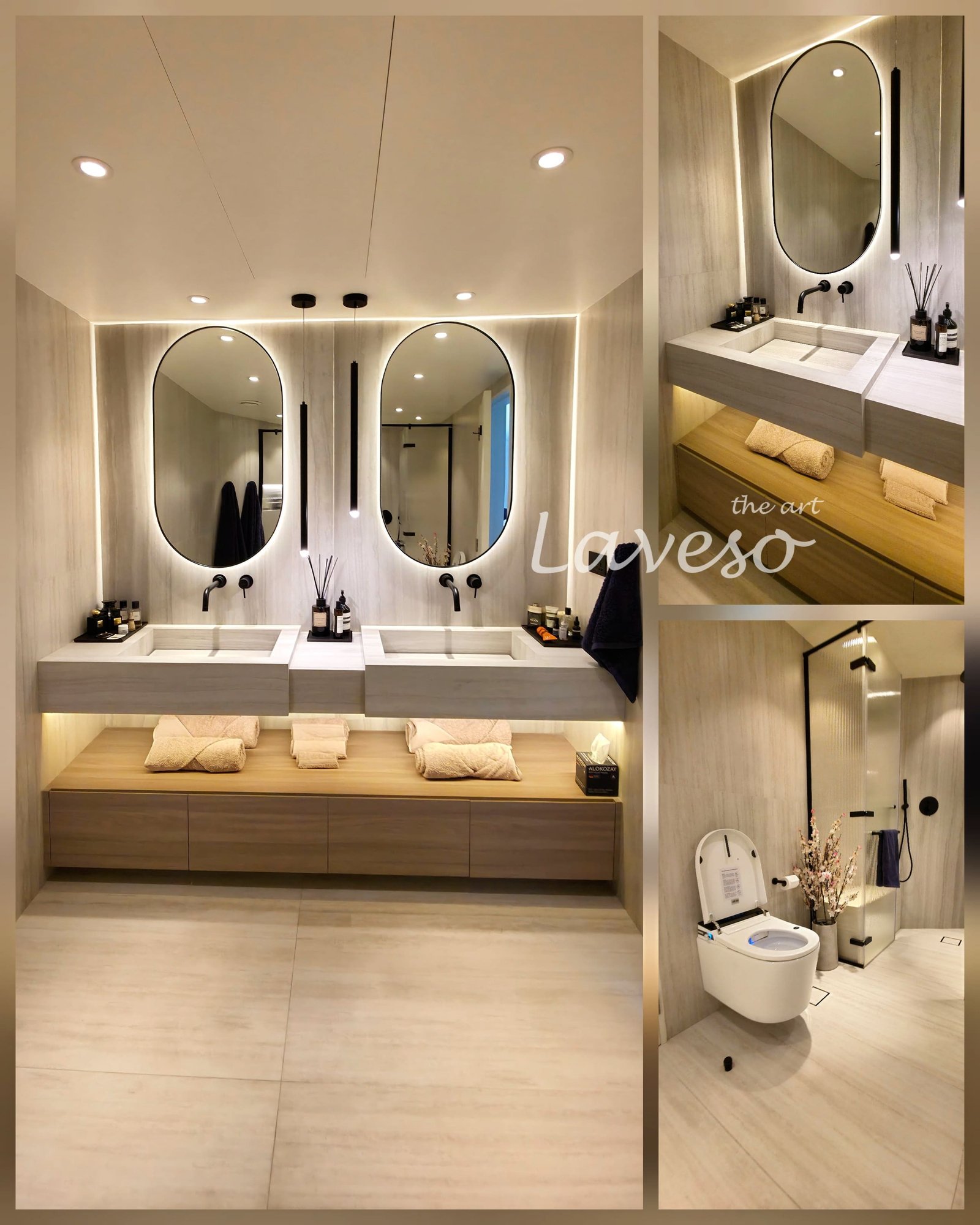D1 Tower Master Bathroom View 1
