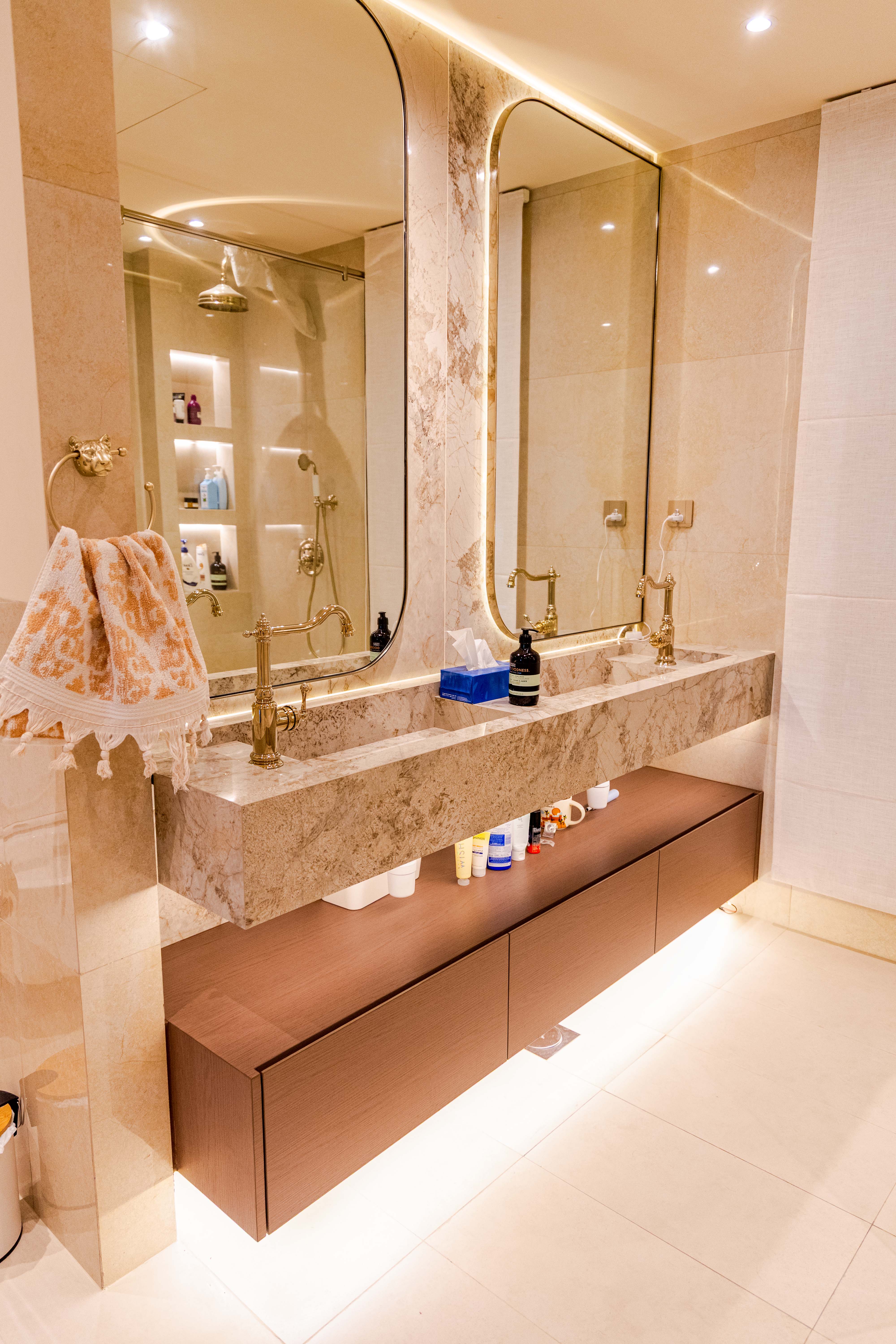 Marina Master Bathroom View 1
