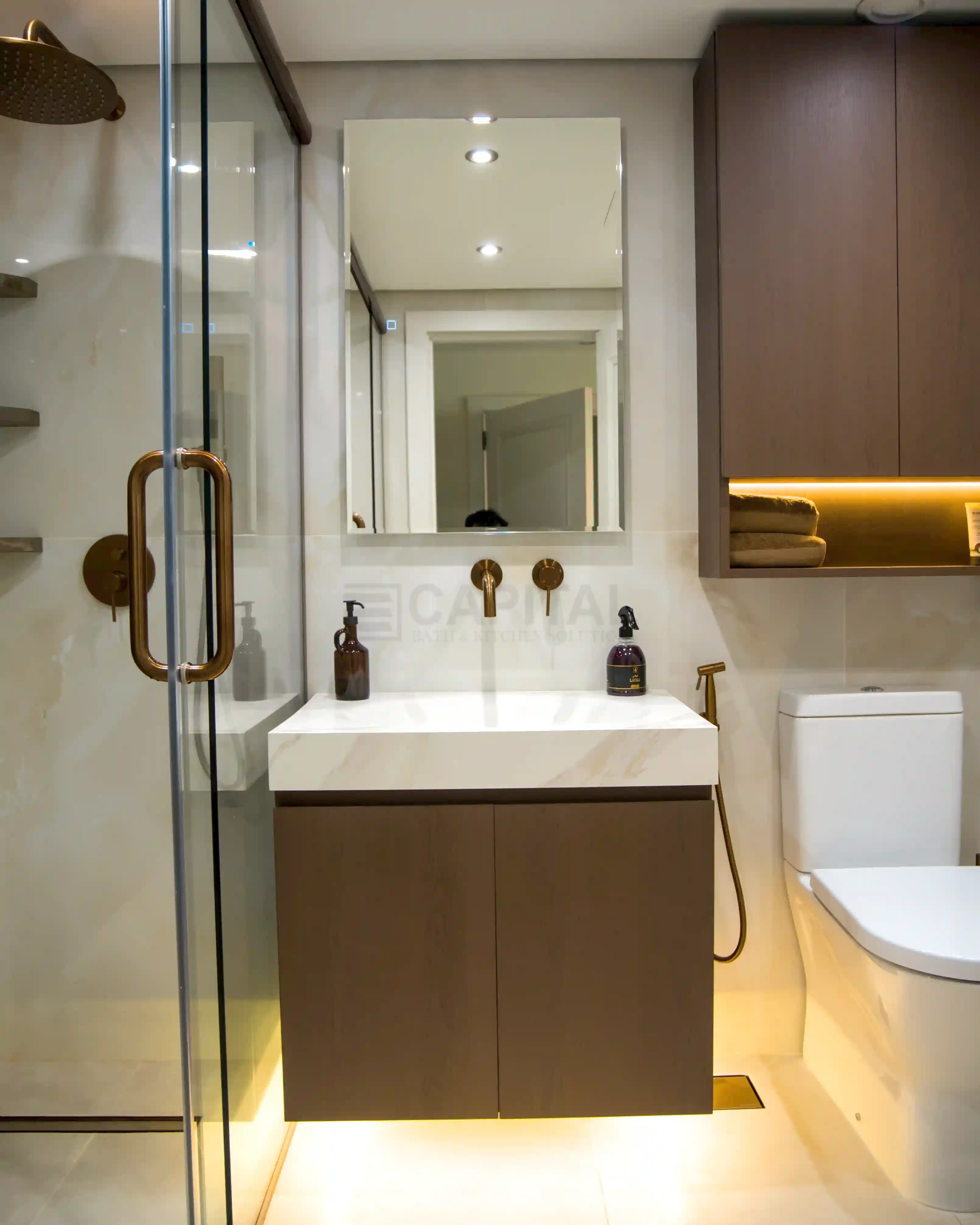 Guest Bathroom View 1 - Yelena Downtown Dubai