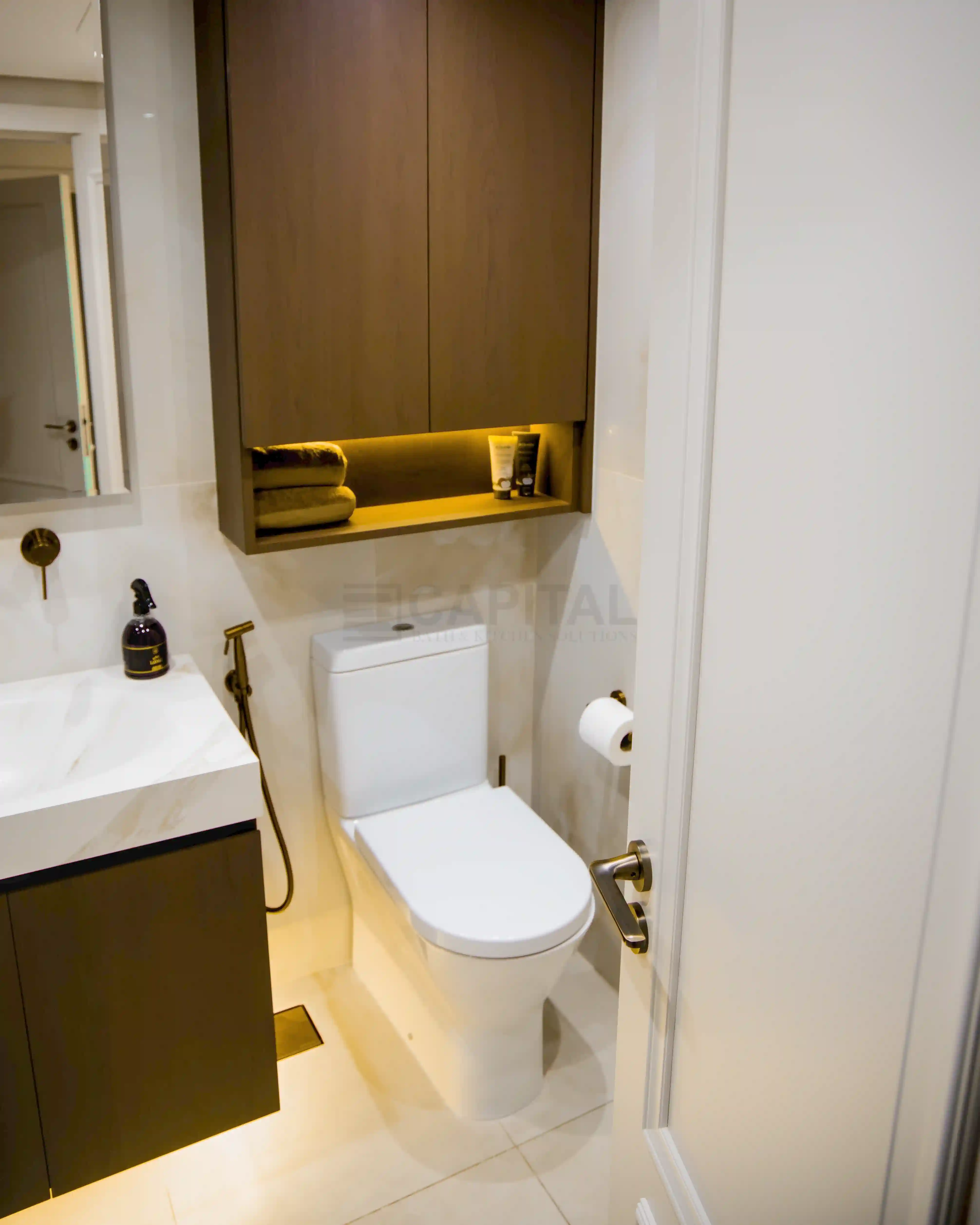 Guest Bathroom View 2 - Yelena Downtown Dubai