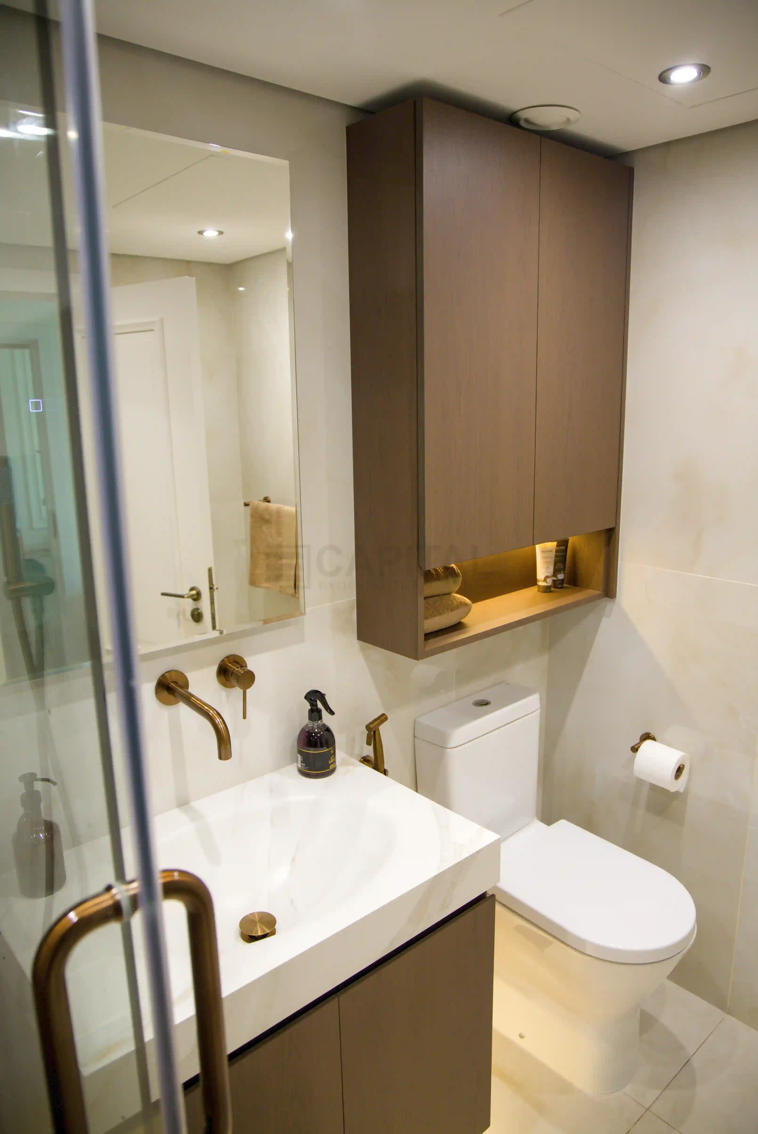 Guest Bathroom View 4 - Yelena Downtown Dubai