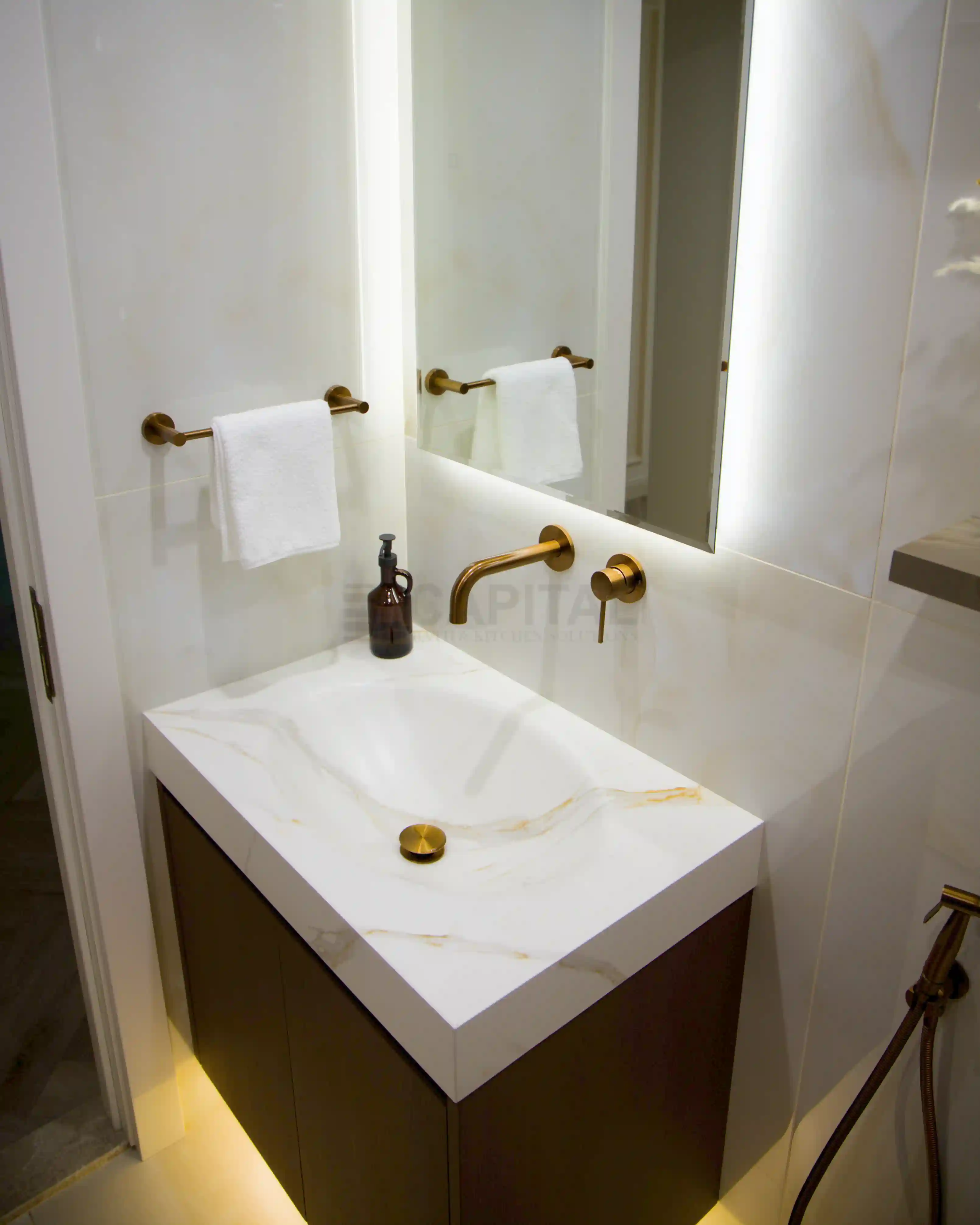 Powder Room View 2 - Yelena Downtown Dubai